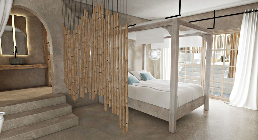 הוילה Mykonos Town Melangel מראה חיצוני תמונה